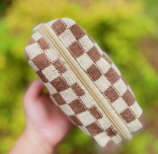 Check Yourself Cosmetic Bag