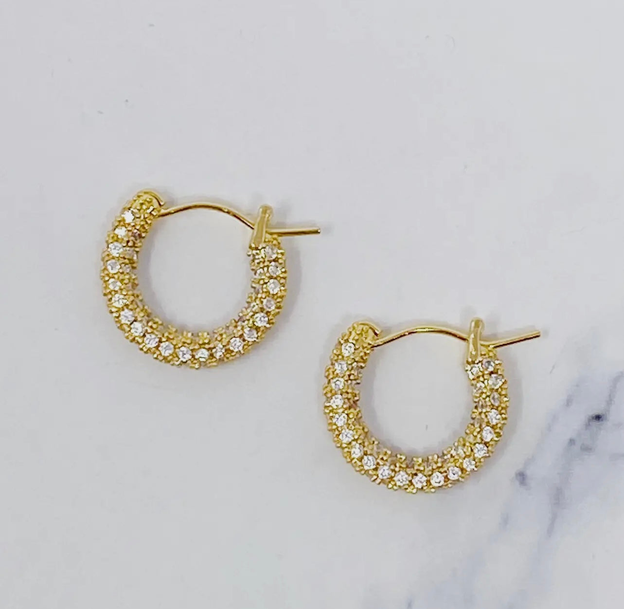 Elegant Shine Hoop earring