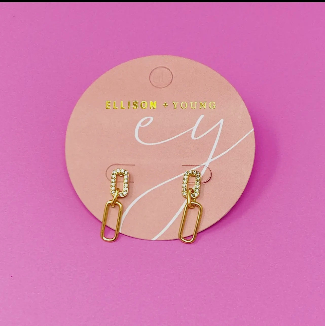 Edge Dangle Earrings