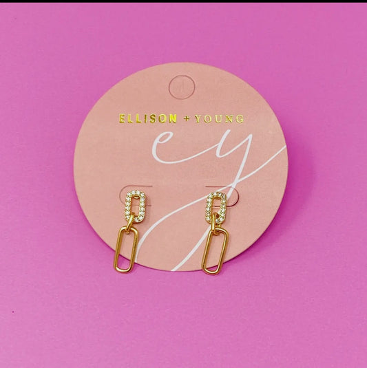 Edge Dangle Earrings